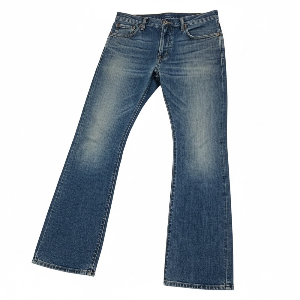 Polo Ralph‎ Lauren Authentic Dungarees Mens Blue Straight Leg Denim Jeans 36x32